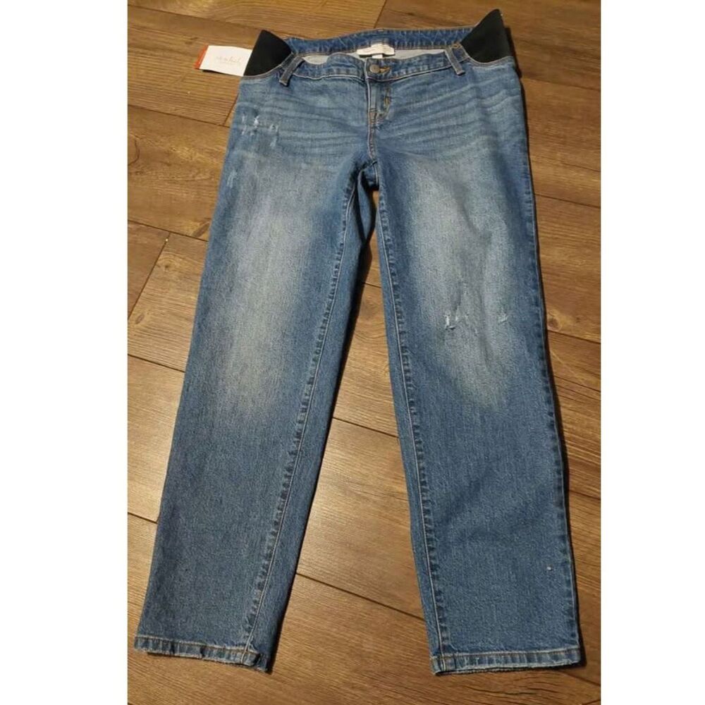 Isabel Maternity Straight Jeans, Size 4 – NWT – Under Belly, 29.5" Inseam